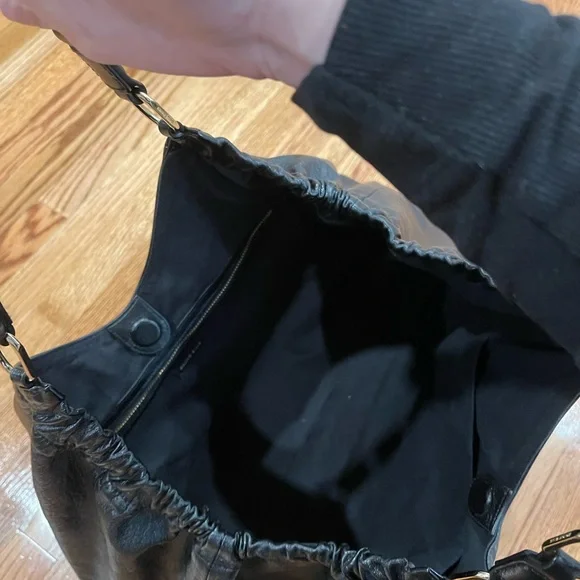 Anine Bing Black Leather Bag - Picture 16 of 16